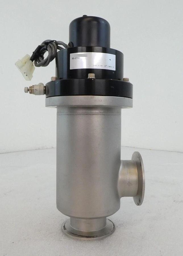 Used MKS Instruments 93-2782 Vacuum Right Angle Pneumatic Valve Working Surplus