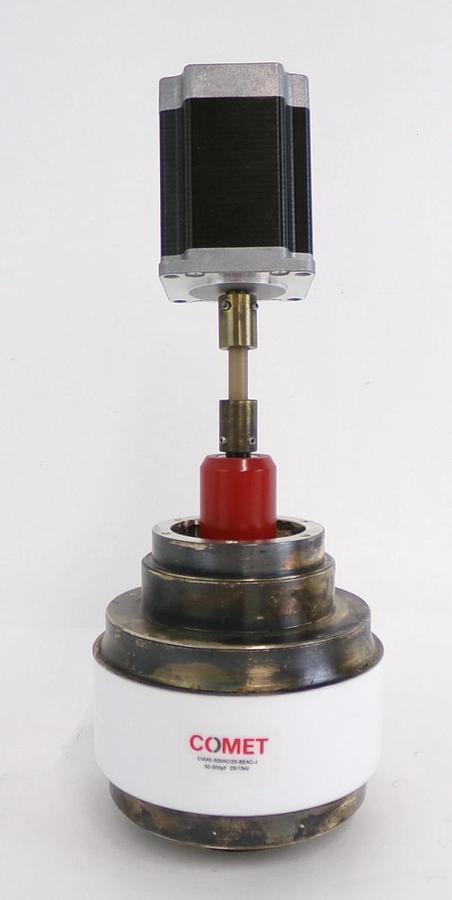 Used Comet CVMX Vacuum Variable Capacitor RF CVMX-500AC CVMX-250AC Lot of 2 Working