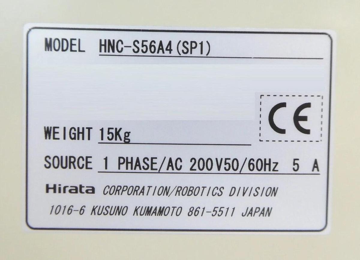Used Hirata HNC-S56A4 Base Robot Controller Module HNC-S56A4(SP1) Working Surplus