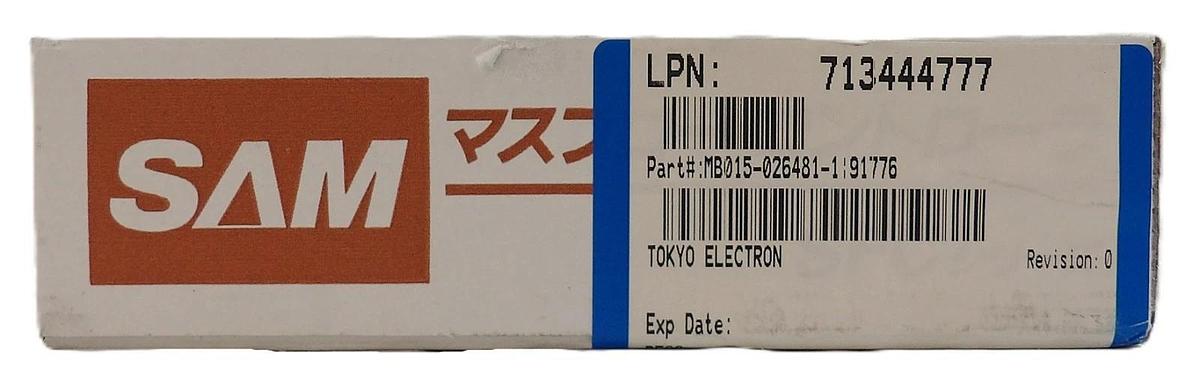 Hitachi Metals SAM SFC1480FX Mass Flow Controller MFC TEL 015-026481-1 New