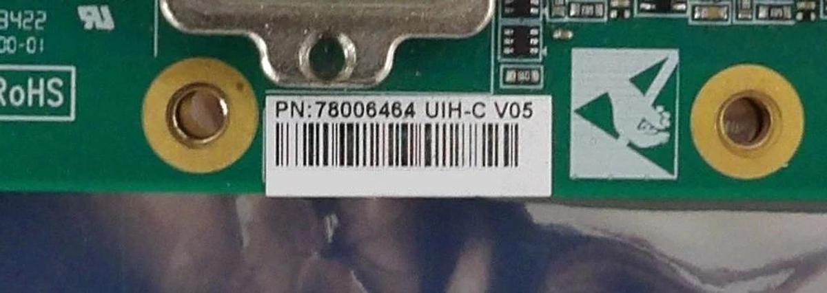 Used United Imaging 78006464 Interface Board Processor PCB UIH-C V05 Working Surplus