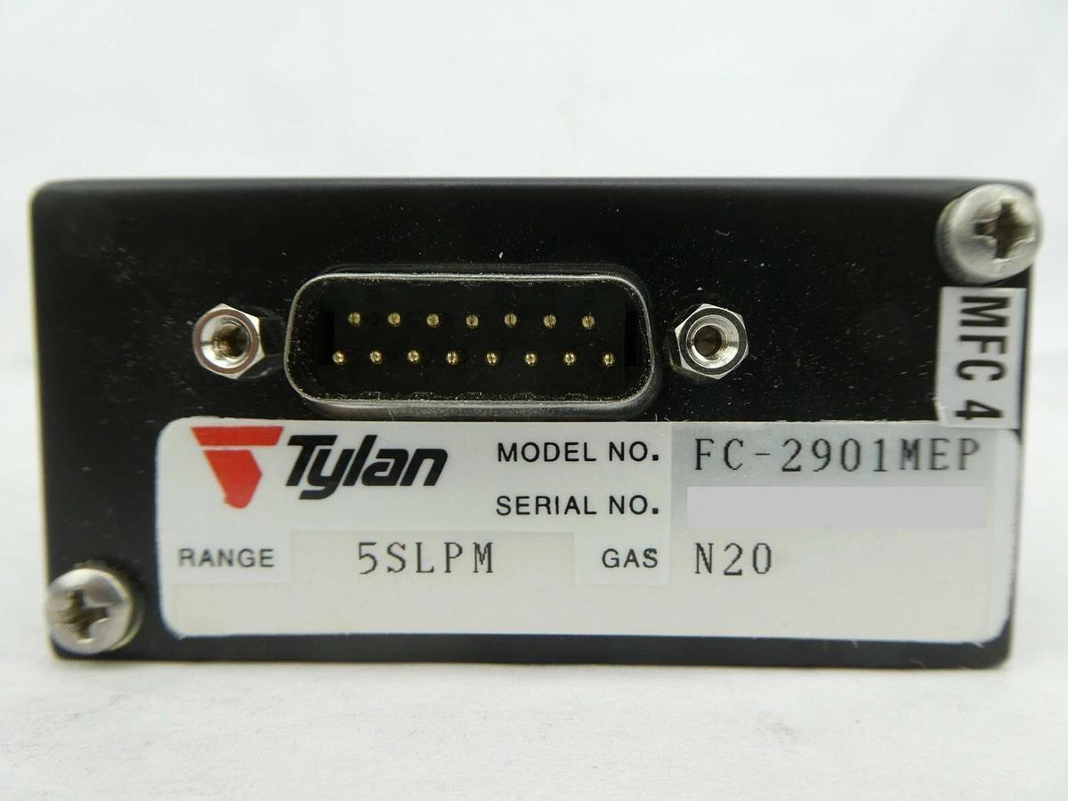 Used Tylan General FC-2901MEP Mass Flow Controller MFC 5 SLPM N2O 2900 Working Spare