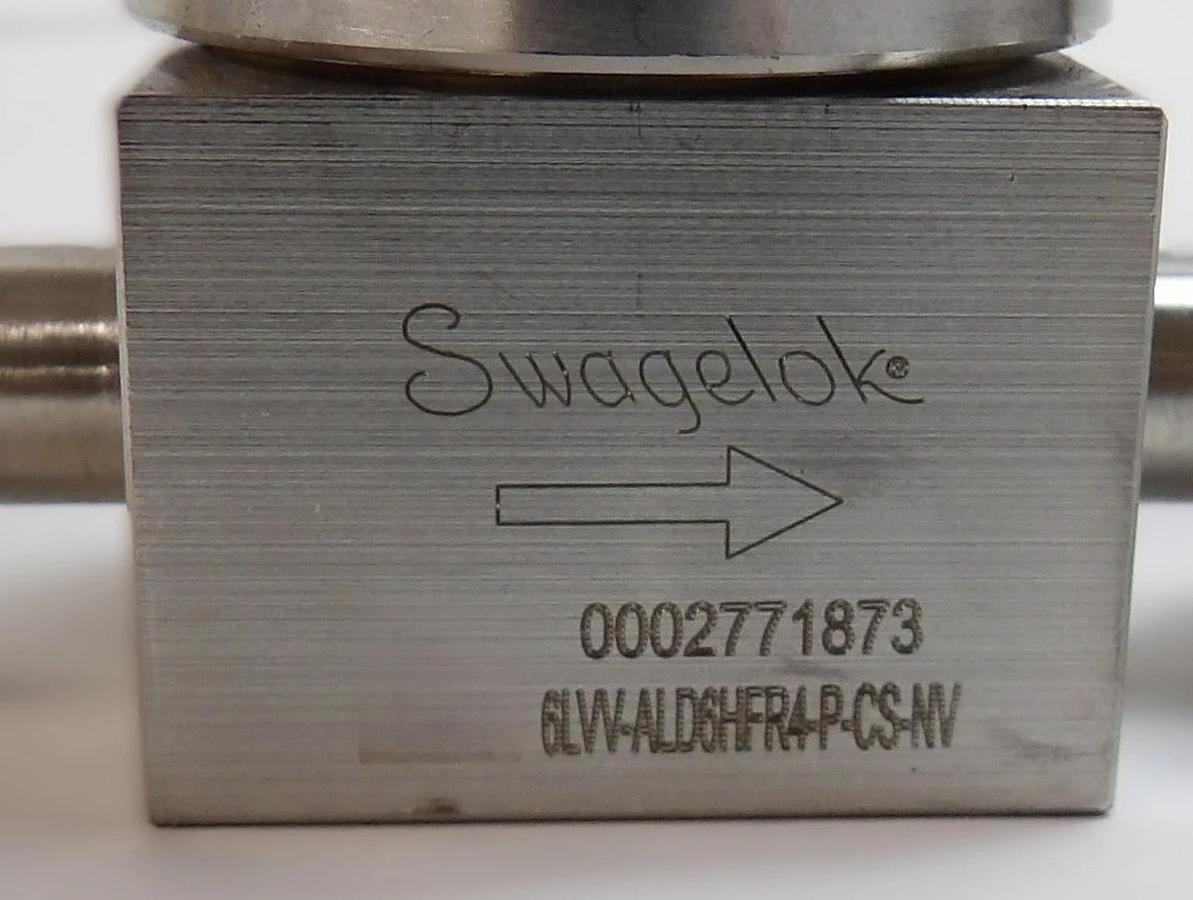 Used Swagelok 6LVV-ALD6HFR4-P-CS-NV Pneumatic Diaphragm Valve Reseller Lot of 3