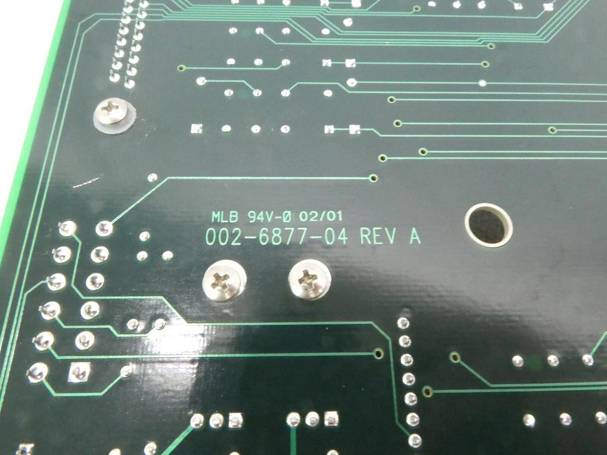 Used Brooks Automation 002-6878-04 Interface Board PCB Rev. A1 Working Spare