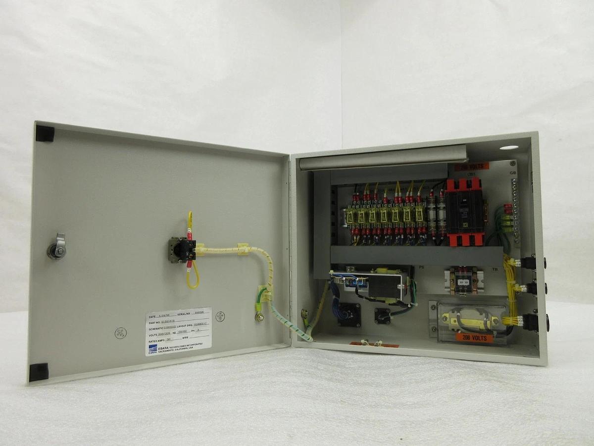 Ebara Technologies 211618 B Vacuum Pump EMO Emergency Off Control Box 1 New
