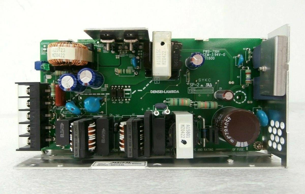 Used Densei-Lambda Power Supply Set of 4 JWS75-24 JWT75-522/A Hitachi M-511E Working