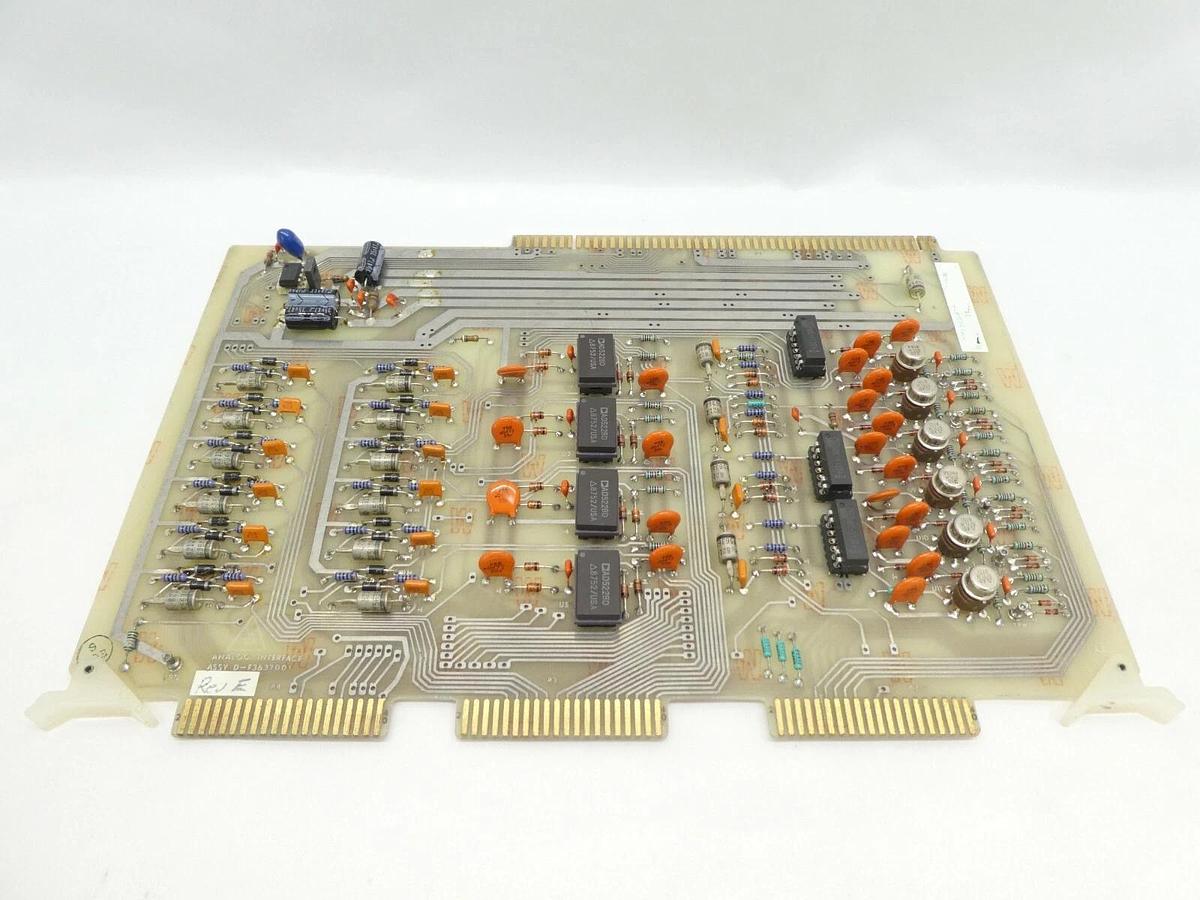 Used Varian Semiconductor VSEA D-F3637001 Analog Interface PCB Card Rev. E Working
