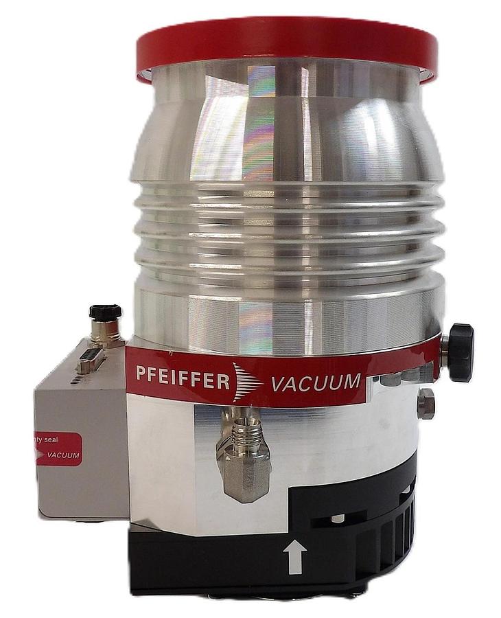 Used HiPace 300 Pfeiffer PM P05 666 Turbomolecular Pump TC 120 Turbo Working