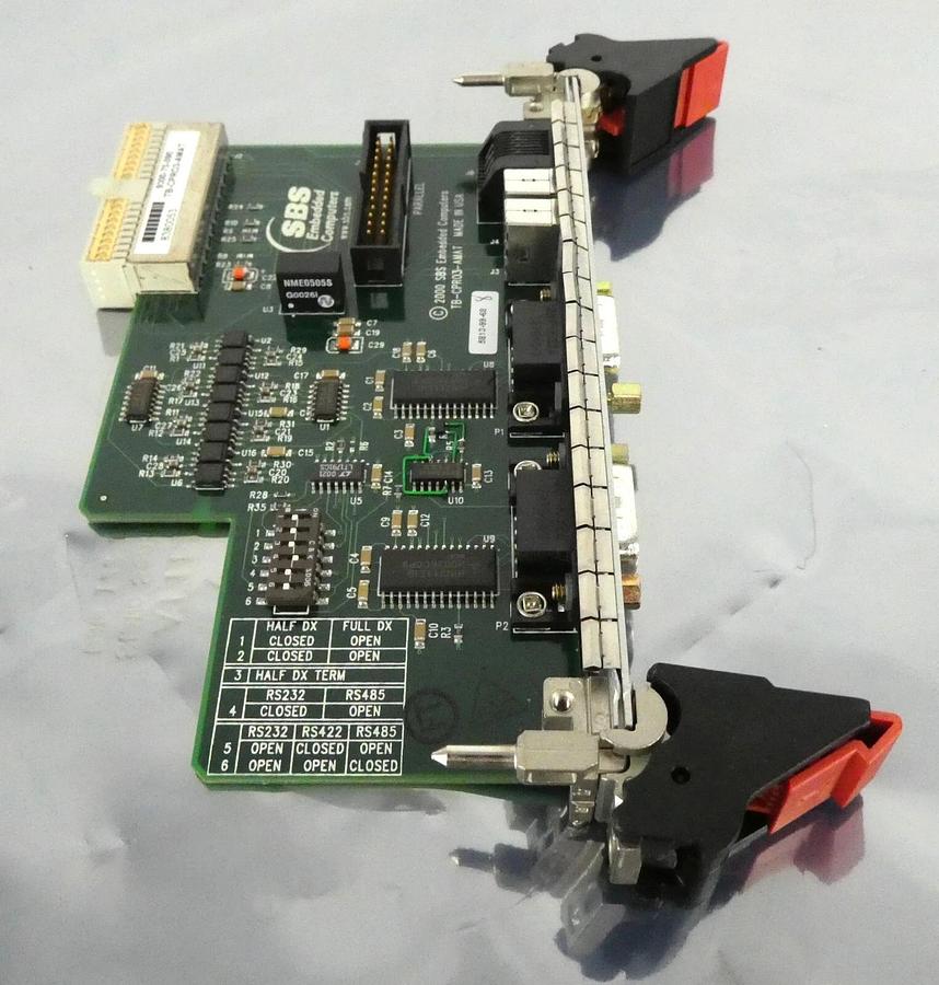 Used SBS Embedded Computers 9000-70-090 PCB Board TB-CPR03-AMAT Working Surplus