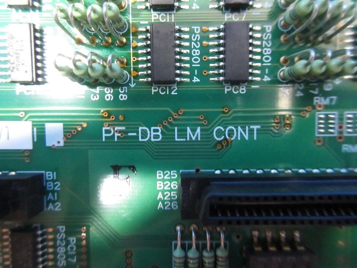 Used TEL Tokyo Electron 3D81-050028-V1 PCB Board PF-DB LM CONT T-3044SS Used