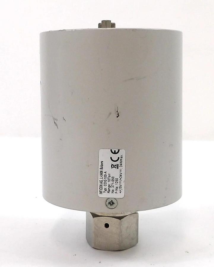 Used Inficon LI-9496 Baratron Pressure Transducer CDG100-A Lot of 2 Surplus