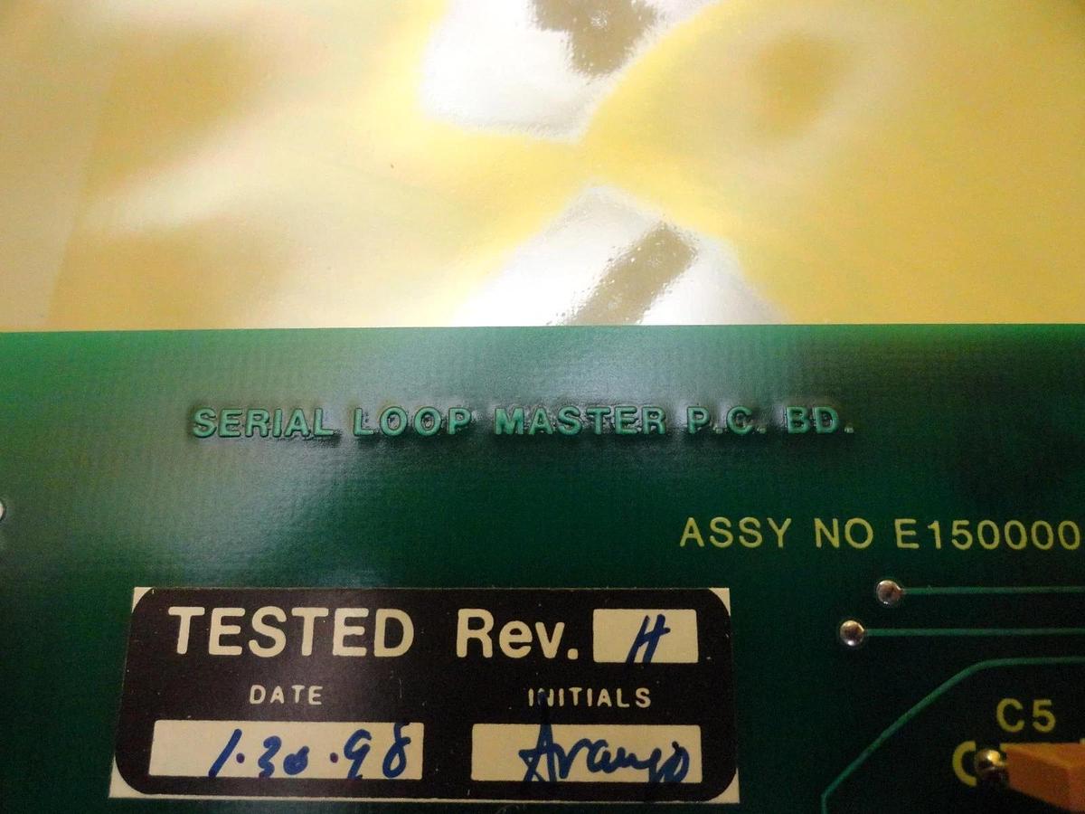 Used Varian E15000040 Serial Loop Master PCB Card E14000040 VSEA Working Surplus