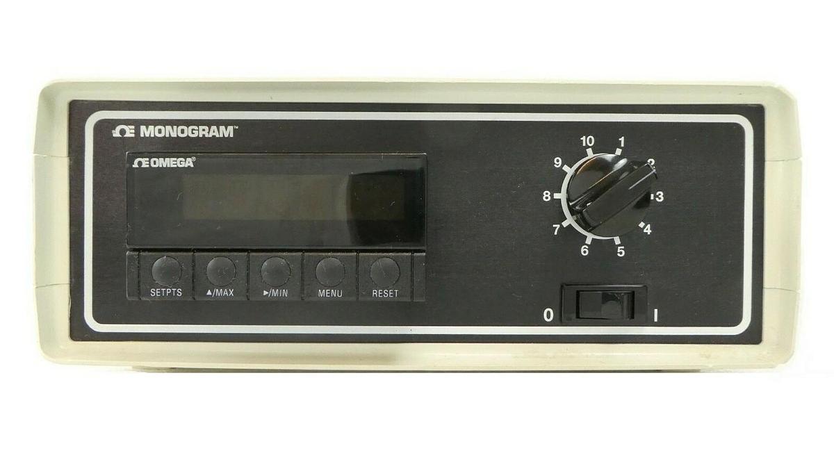 Used Omega DP41-TC-MDSS Thermocouple Meter Monogram TEL Tokyo Electron Working Spare