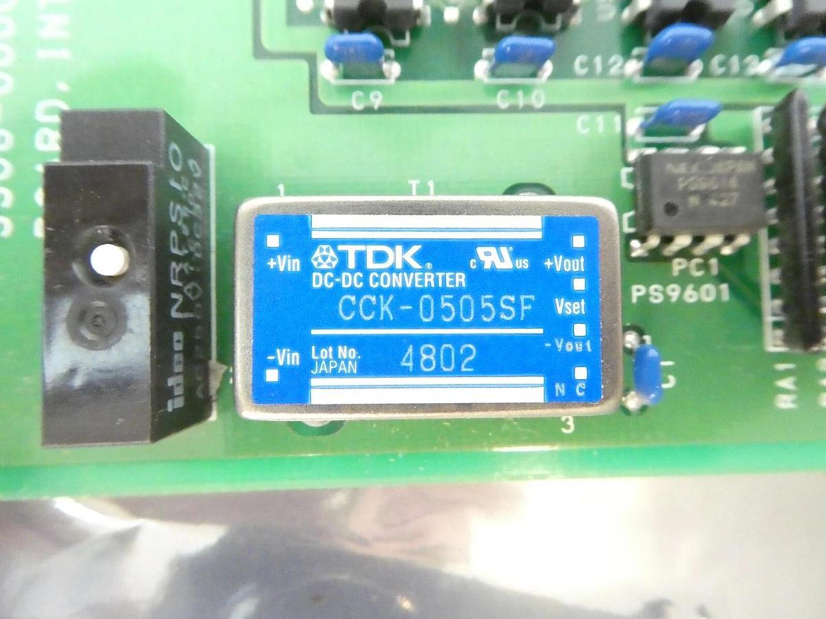 Used TEL Tokyo Electron 3381-000070-13 P-12XL Interface Board PCB Card Working