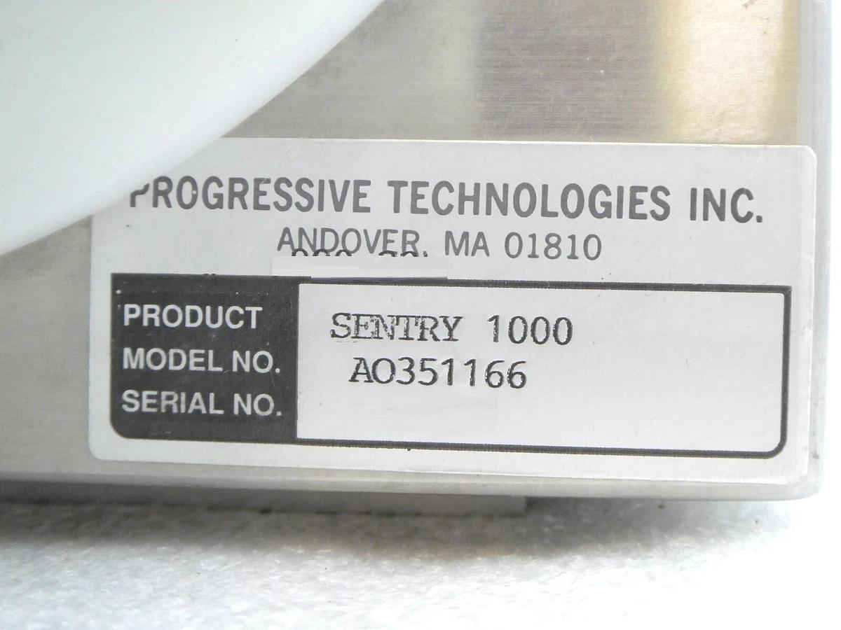 Used PTI Progressive Technologies A0351166 Automated Exhaust Sentry 1000 Untested