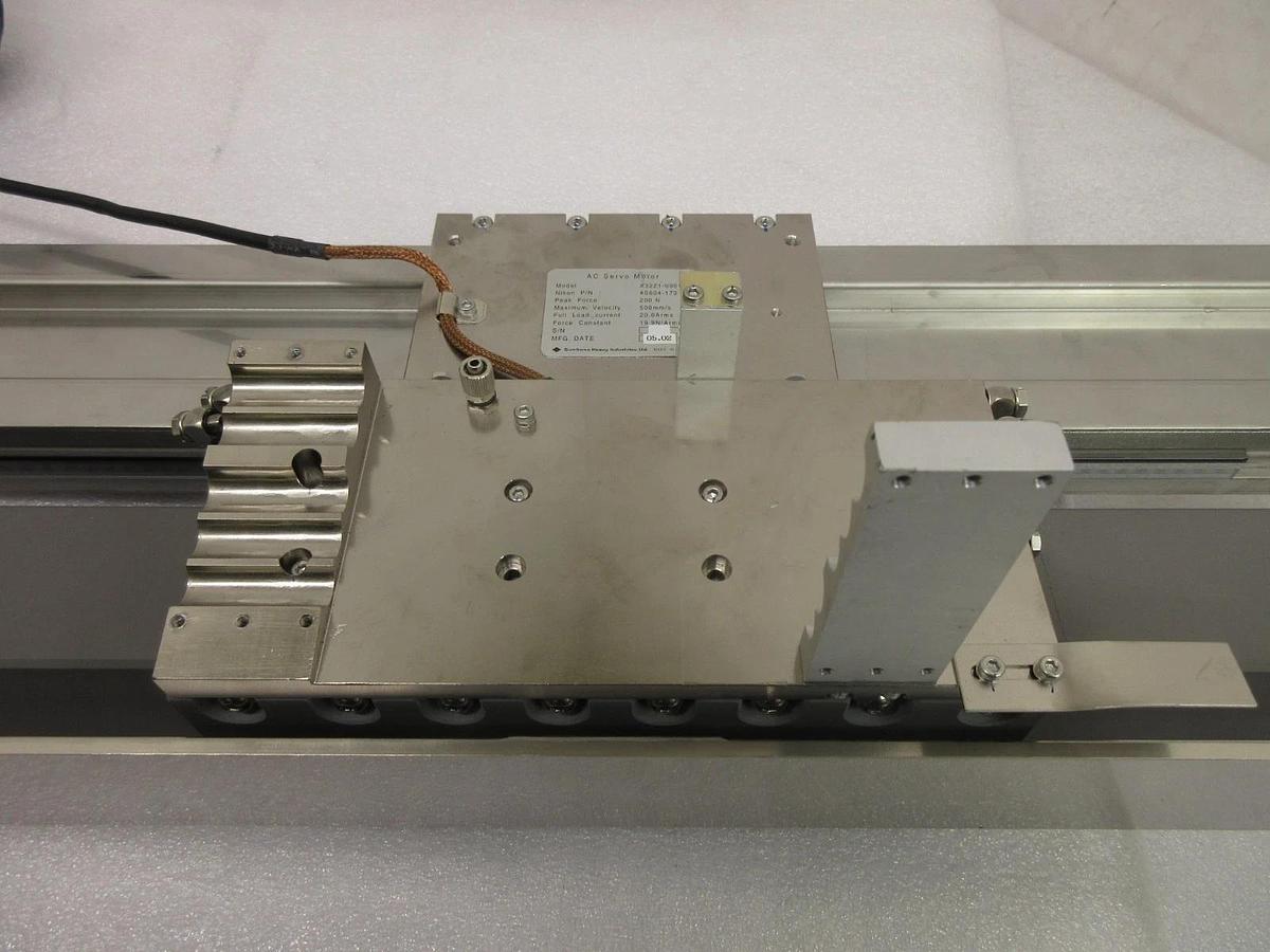 Used Sumitomo Heavy Industries X32Z1-0001-F AC Servo Motor Nikon NSR-S205C Working
