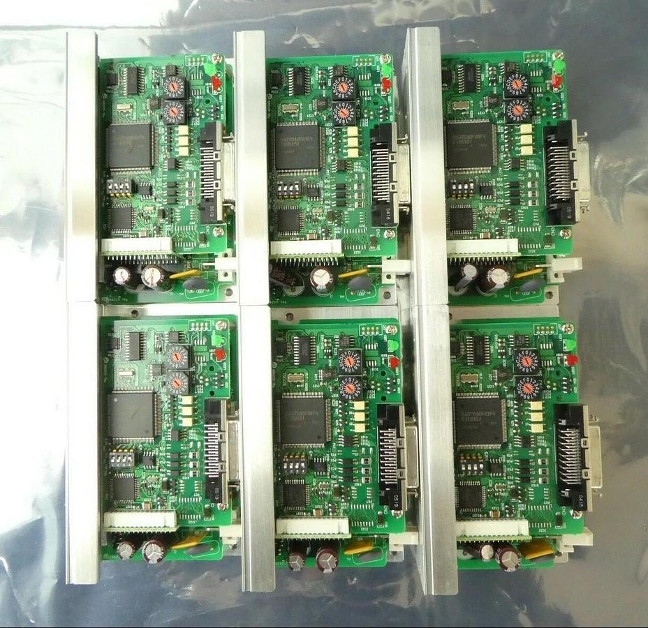 Used Oriental Motor ASD36A-K Closed Loop Driver AlphaStep Lot of 6 Rudolph F30 Spare
