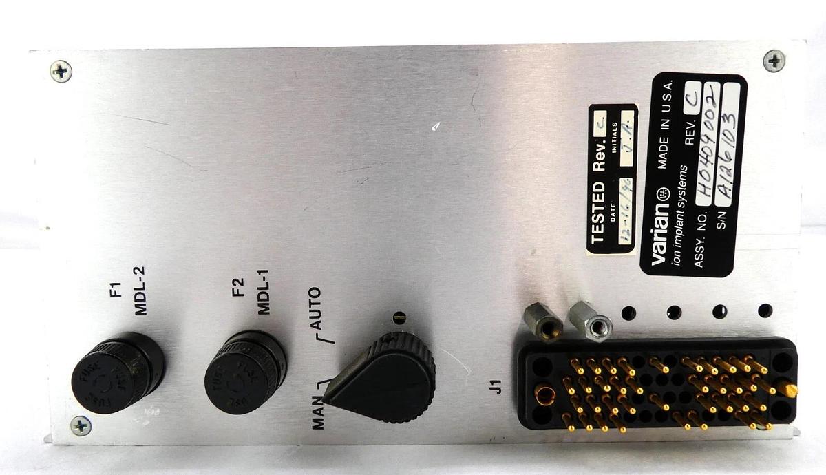 Used Varian H0409002 Lock Roughing Vacuum System DH0410002 Working Surplus