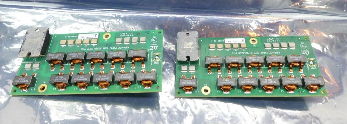 Used AE Advanced Energy 23000122-A 2MHz 5kW Stabilizer PCB 33000128 Lot of 2 Working