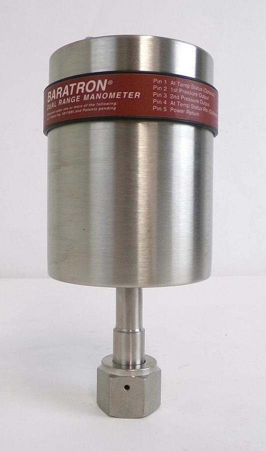 Used MKS Instruments D28D-30728 Baratron Dual Range Manometer Working