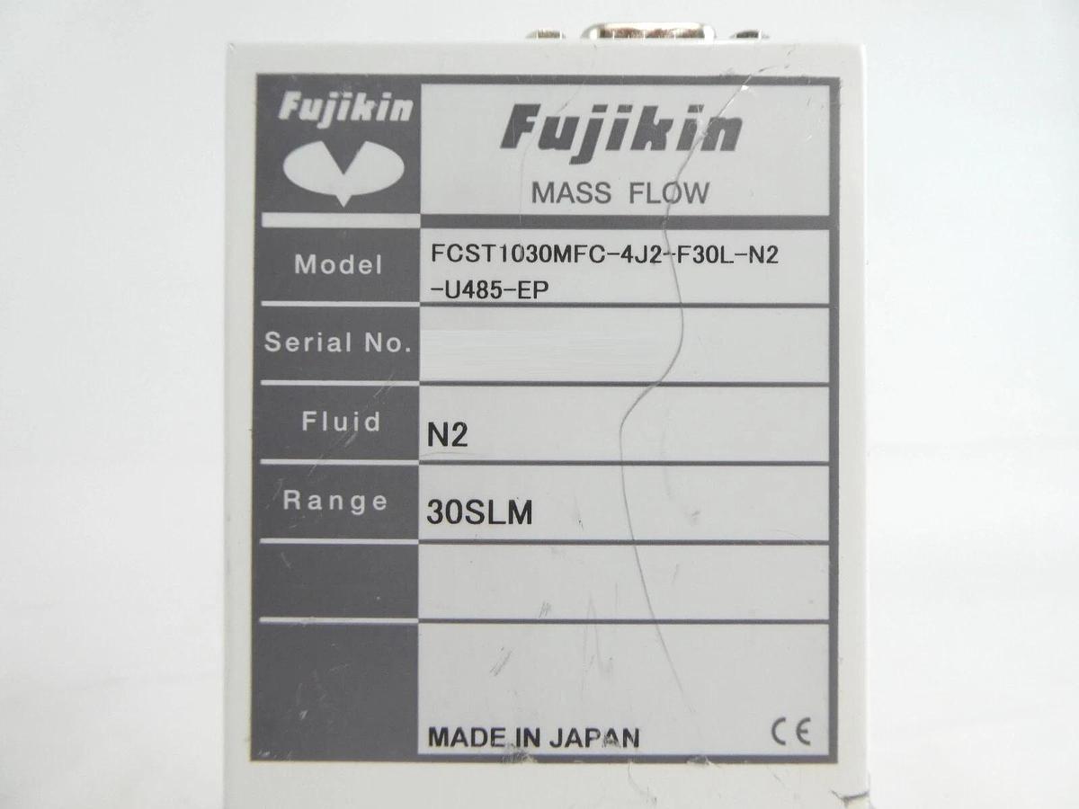 Used Fujikin FCST1030MFC-4J2-F30L-N2-U485-EP Mass Flow Controller MFC Lot of 3