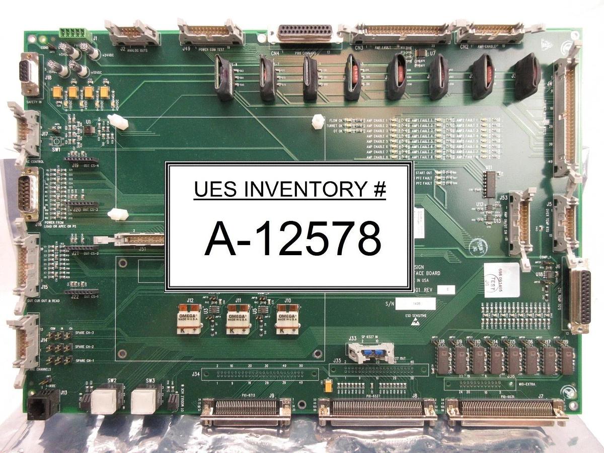 Used Delta Design 1935860-501 PXI-TC Interface Board PCB Rev. E Summit ATC Used