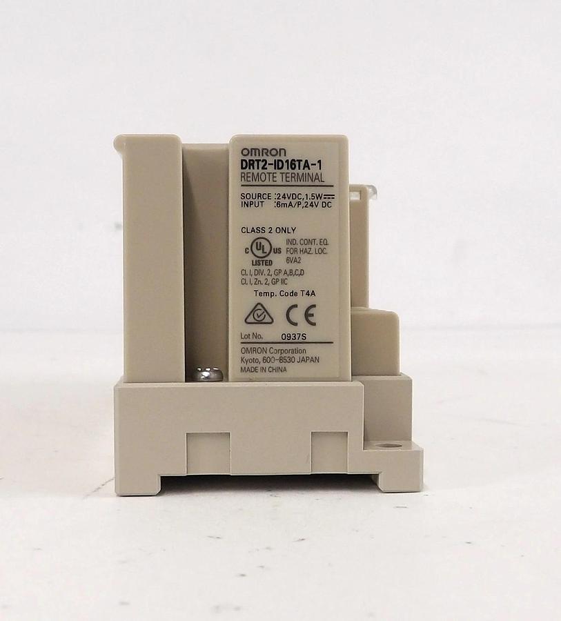 Used Omron DRT2-ID16TA-1 Remote Terminal DeviceNet ASM 41-125761A01 Lot of 2 New