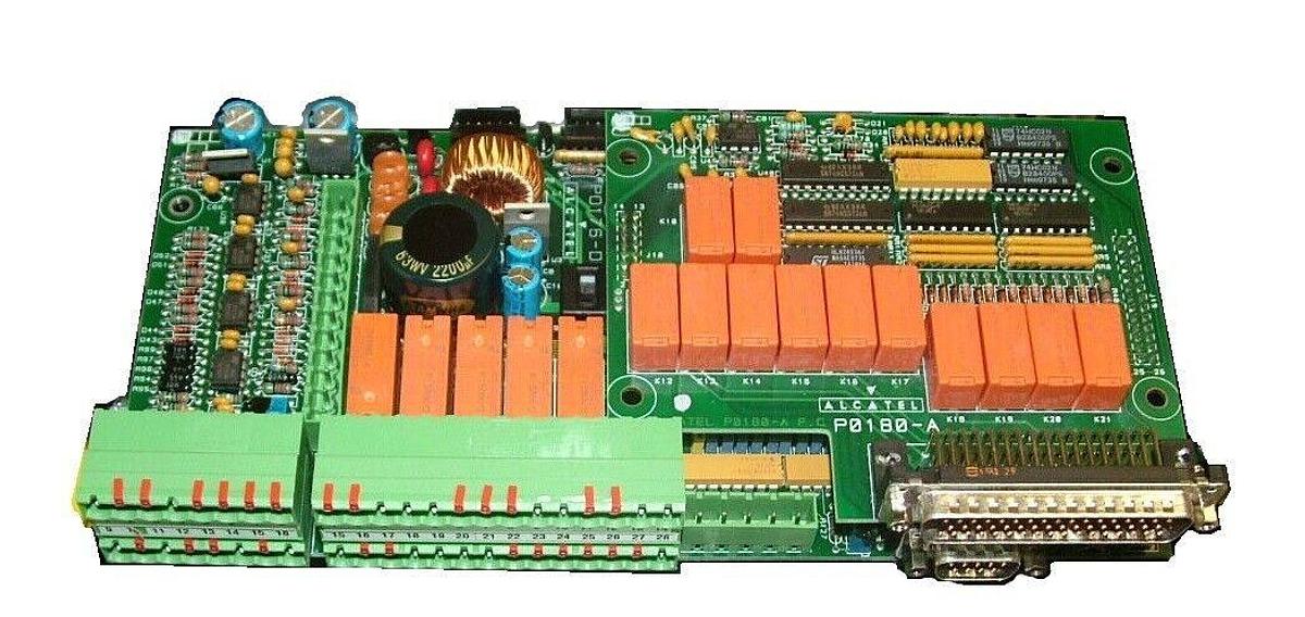 Used Alcatel Adixen P0176-D Turbomolecular Pump Control Board PCB P0180-A Working