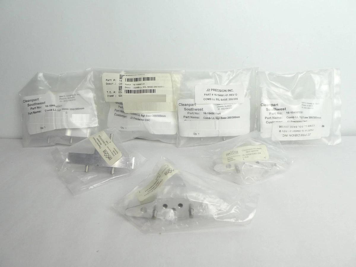 ASM 16-184561-01 Comb LL Sgl Base 200/300mm Reseller Lot of 7 New Surplus