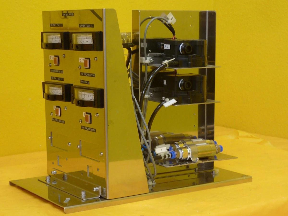 Used TEL Tokyo Electron EHX Box Pressure Manometer Panel ACT12 Used Working