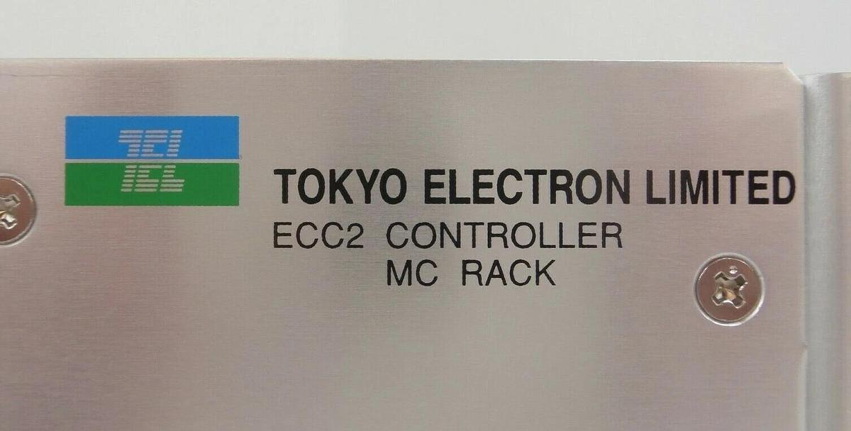 Used TEL Tokyo Electron 3M80-000998-1D ECC2 Controller MC Rack Trias Reactor Working