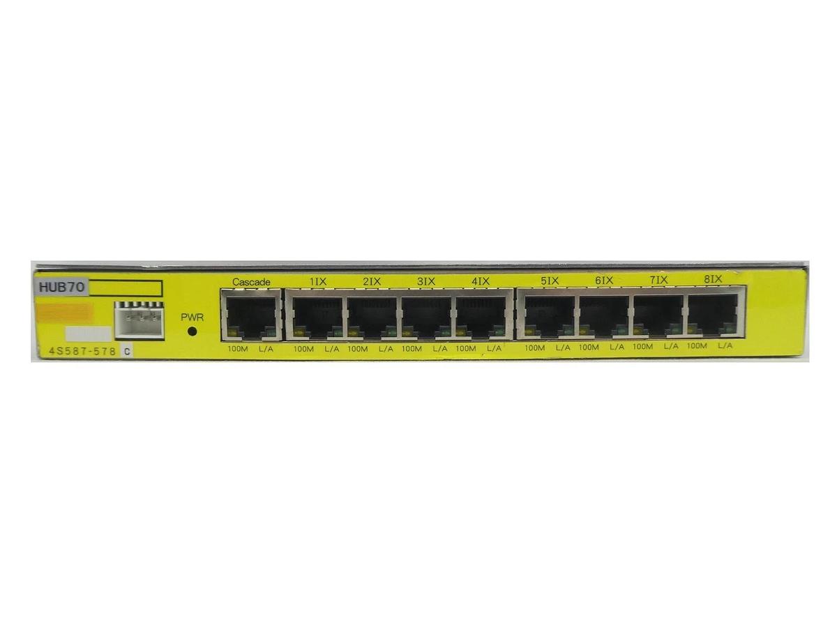 Used Nikon Precision 4S587-578 8-Port Network Hub NSR Series System Working Surplus