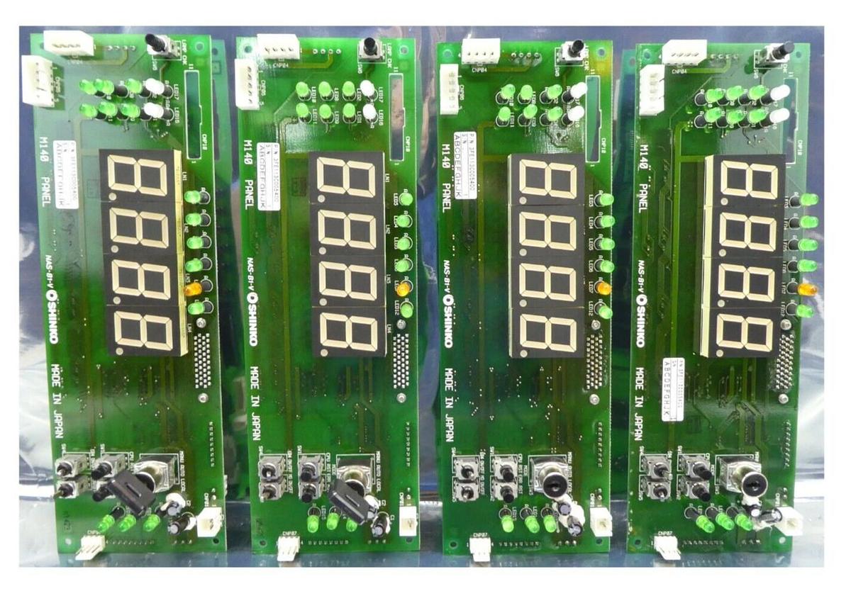 Used Shinko Electric 3FE113C005400 PCB M140 PANEL Reseller Lot of 4 Working Surplus