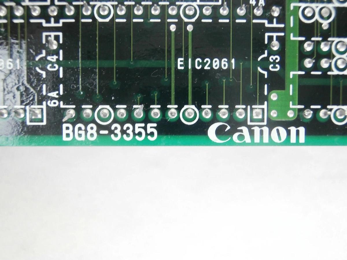 Used Canon BH8-1976-01 EBR Driver PCB I4/I5 BG4-8312 BG8-3355 Working Surplus