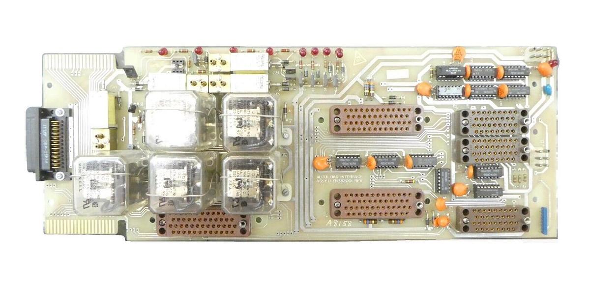 Used Varian Semiconductor Equipment F8382001 Autoload Interface PCB Extrion Working