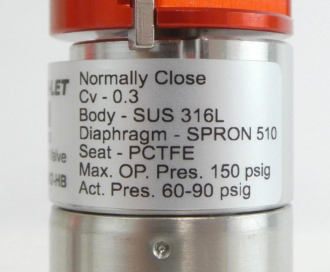 Used Ham-Let 2LNS4C-CM2-HB Hybrid Diaphragm Valve Reseller Lot of 6 Working