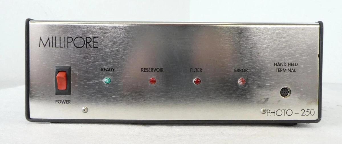 Used Millipore Photo-250 Photoresist Pump System Controller W2501PC01 W2501PH01 Spare