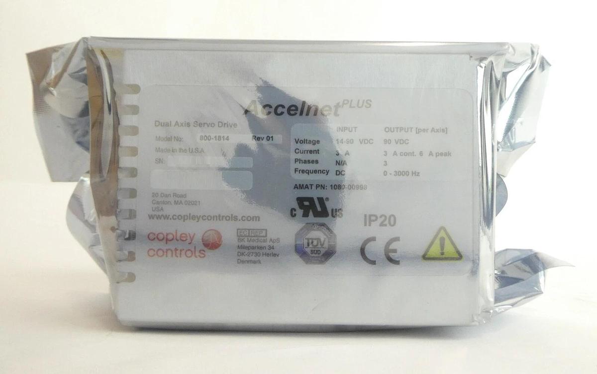Copley Controls 800-1814 Single Axis Servo Drive Accelnet Plus Lot of 15 New