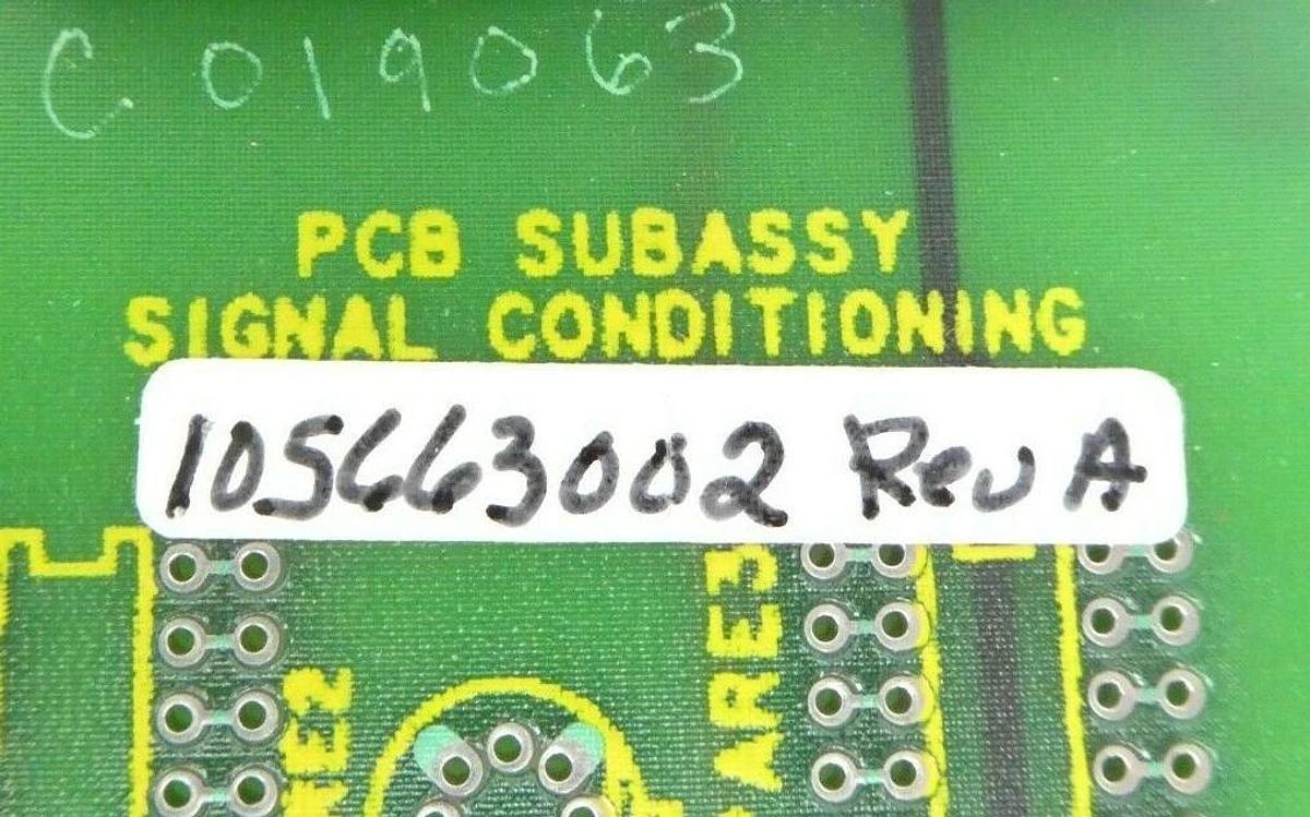 Used Varian VSEA 105663002 SCB2 Signal Conditioning VMEBus PCB Card E-105663 Working