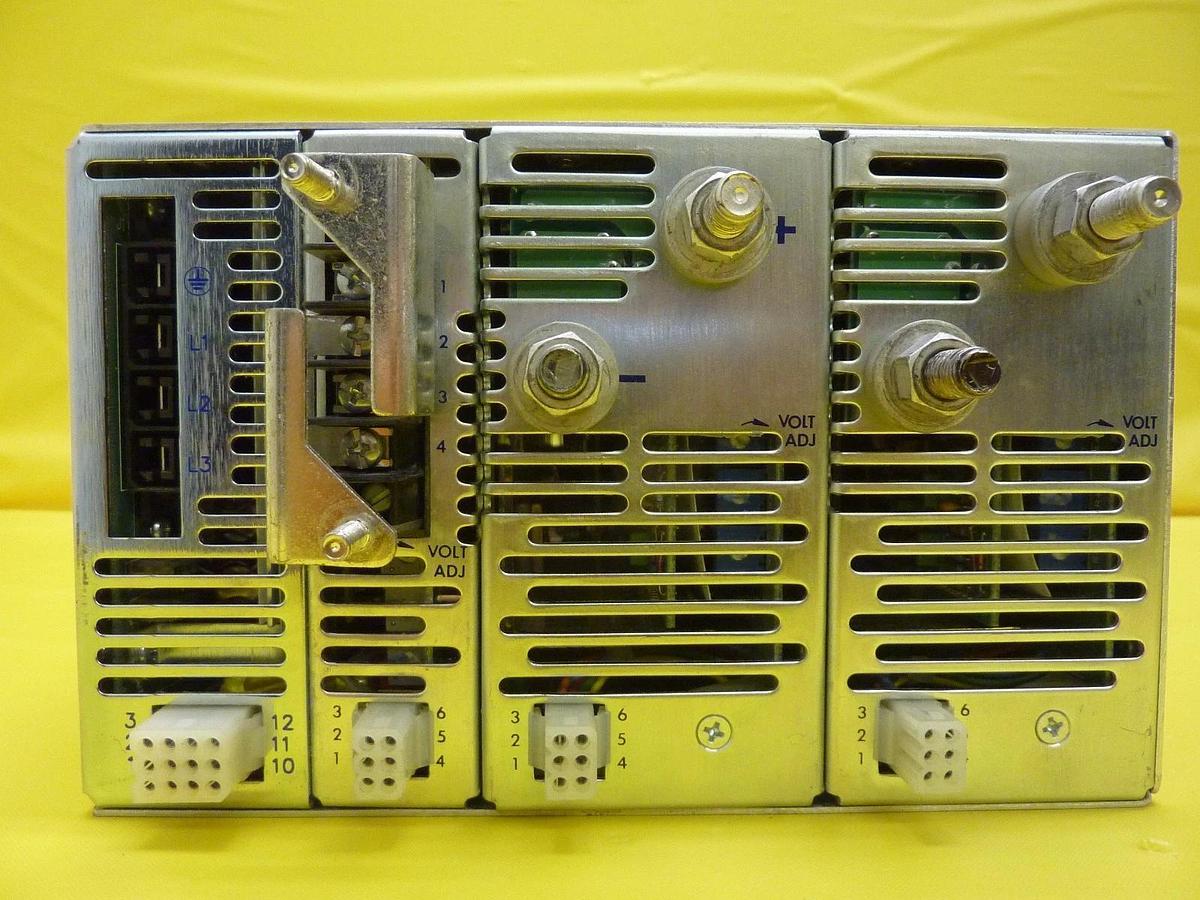 Used Power-One RPM5A4A4C1CS676 Triple Output Power Supply 2500W Used Working