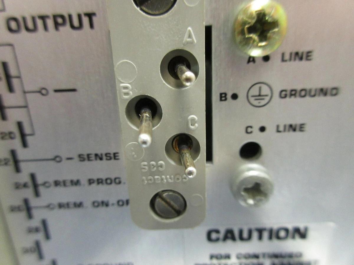 Used Philips 9415 012 65201 Power Supply PCB Card PE 1265/20 ASML PAS 5000/2500 Used