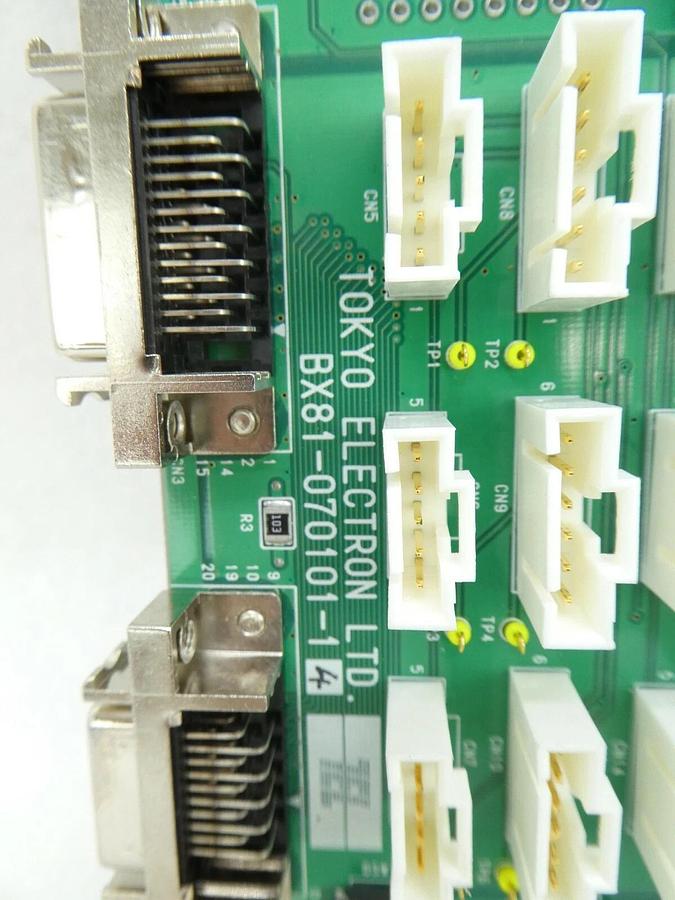Used TEL Tokyo Electron BX81-070101-14 Board PCB TGB813-1/SLIDE SENS Trias Working