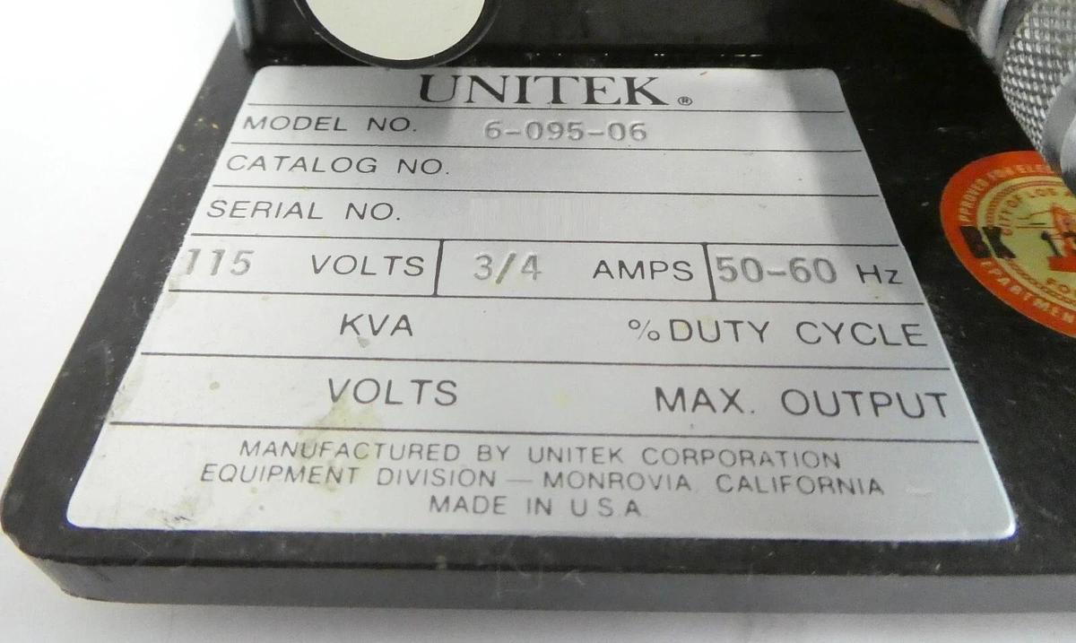 Used Unitek 6-095-06 Wire Bond Pull Tester Module MicroPull III Working Surplus