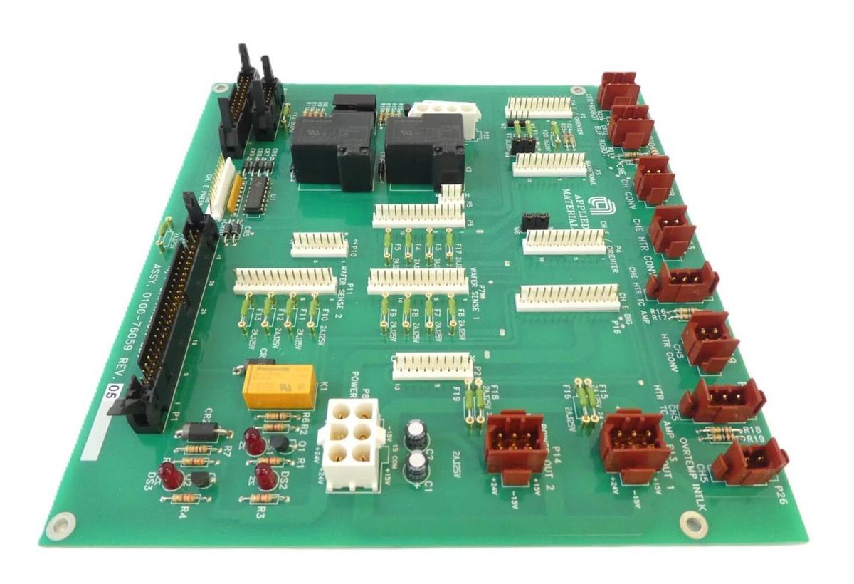 Used AMAT Applied Materials 0100-76059 M/F Expansion PCB Working Surplus
