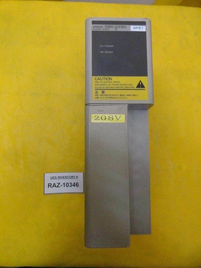 Used Omron R88S-H306G Power Supply Module Used Working