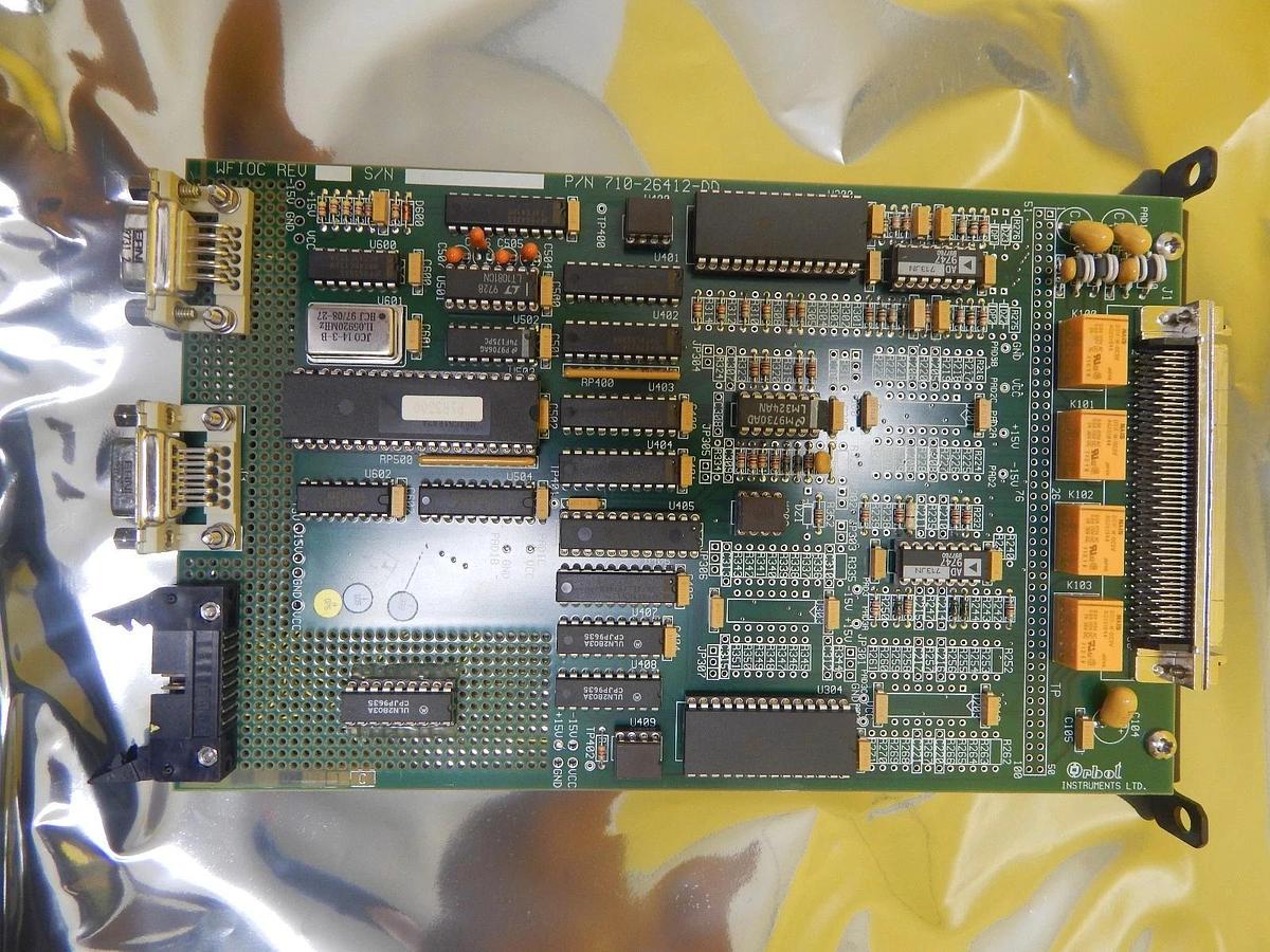 Used Orbot 710-26412-DD WFIOC PCB Board AMAT WF 736 DUO Used Working
