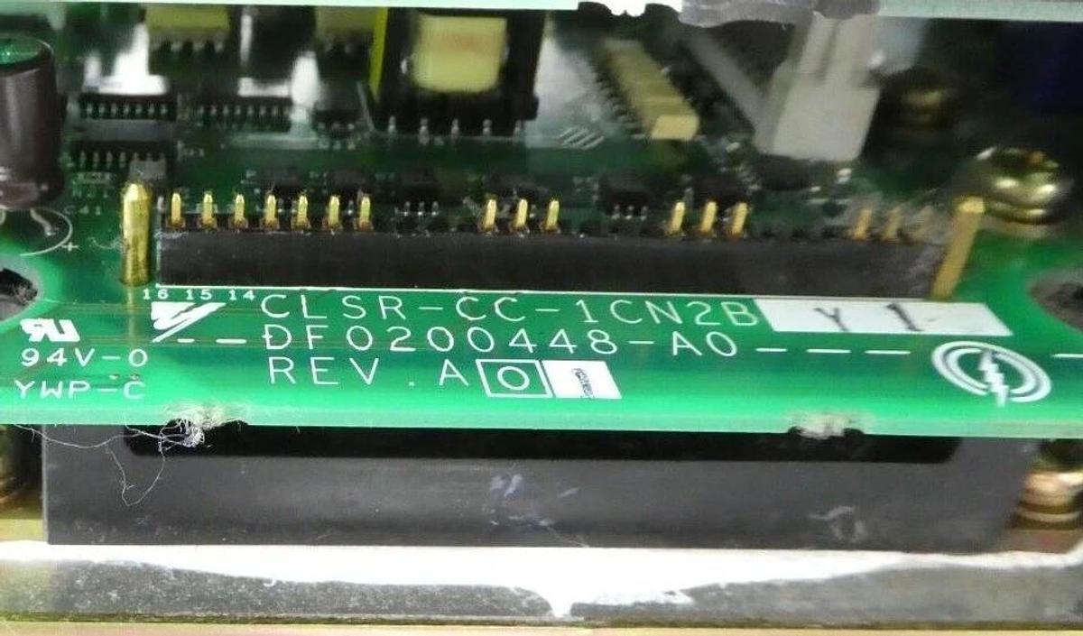Used Yaskawa Electric CLSR-CB-1CN2AY2 Power Supply CLSR-CC-1CN2BY1 Nikon NSR Surplus