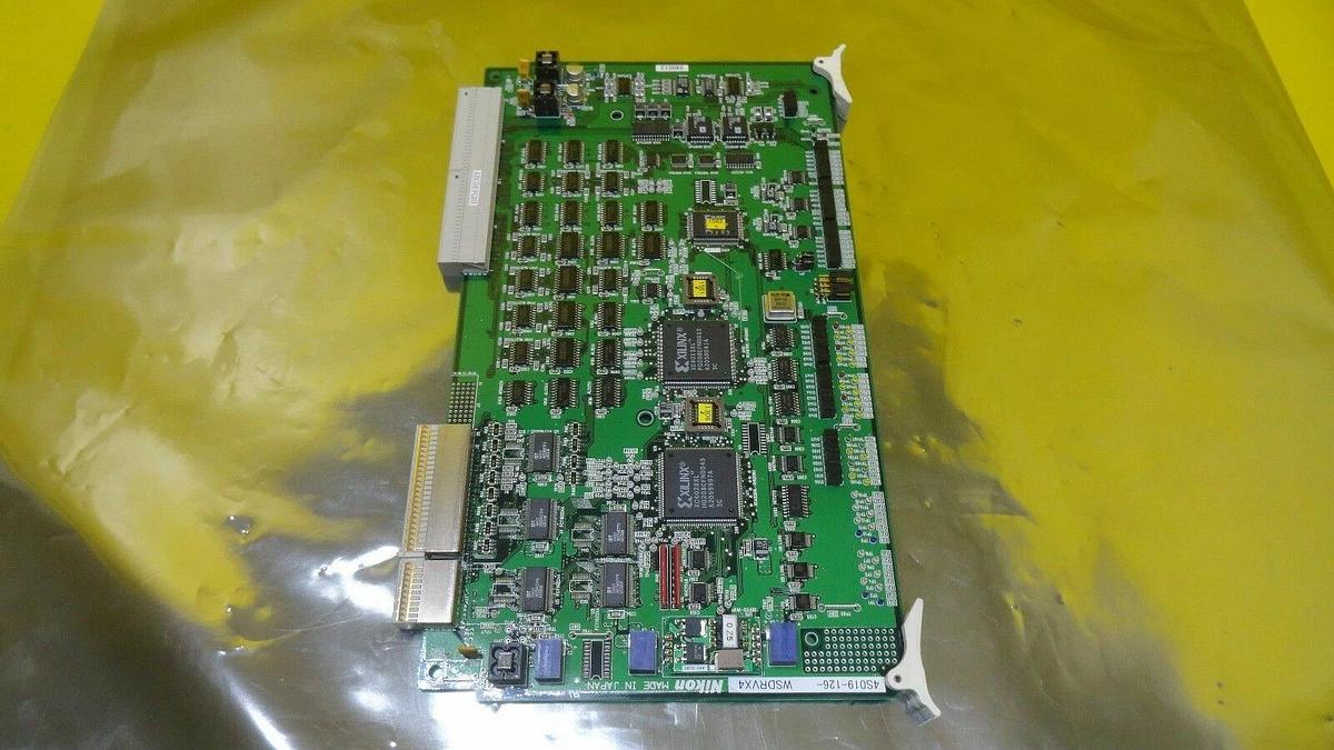 Used Nikon 4S019-126 Relay Driver PCB Card WSDRVX4 NSR-S205C System Working Surplus