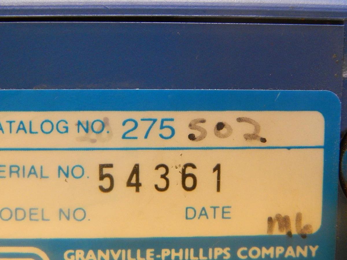 Used Granville-Phillips 275502 Vacuum Gauge 275 Mini-Convectron Working Surplus