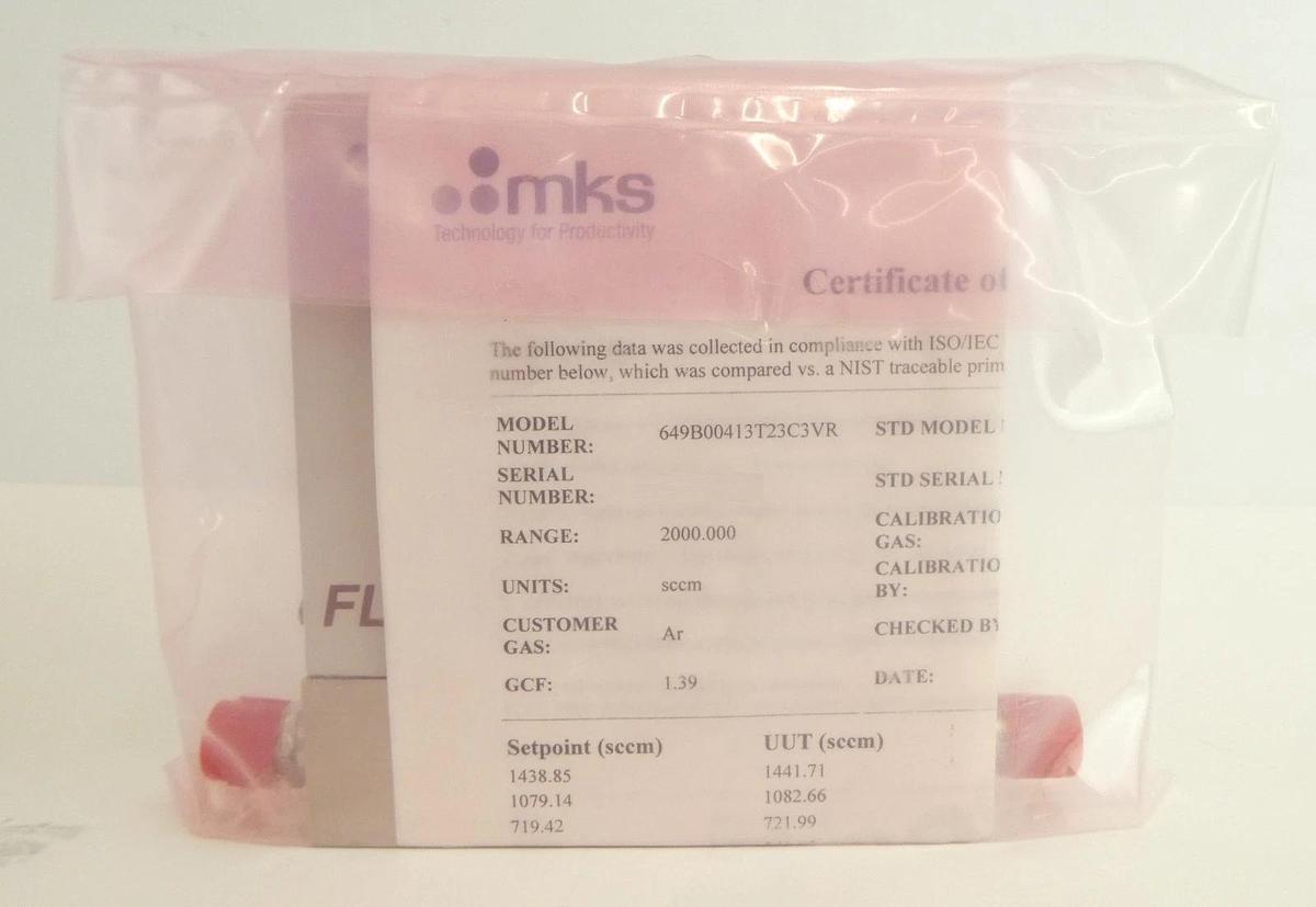 MKS Instruments 649B00413T23C3VR Pressure Controller Type 649 New Surplus